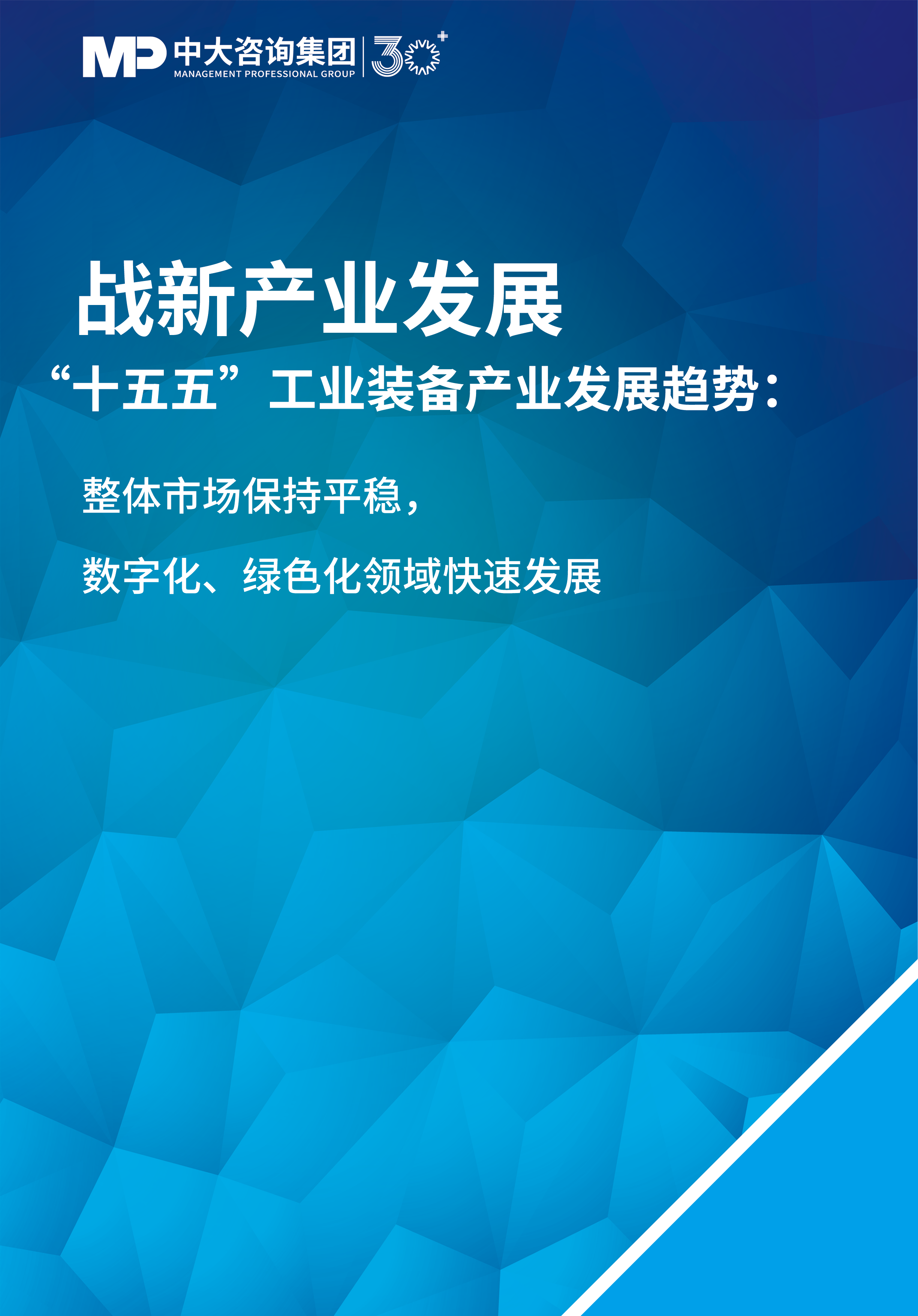 戰(zhàn)略新興產(chǎn)業(yè) / 工業(yè)裝備