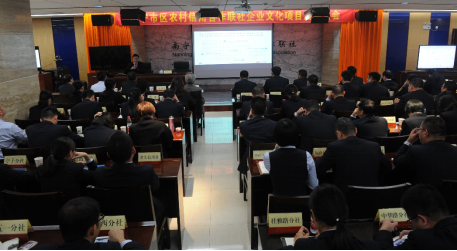 中大咨詢：某農(nóng)村信用合作聯(lián)社企業(yè)文化項目啟動大會順利召開