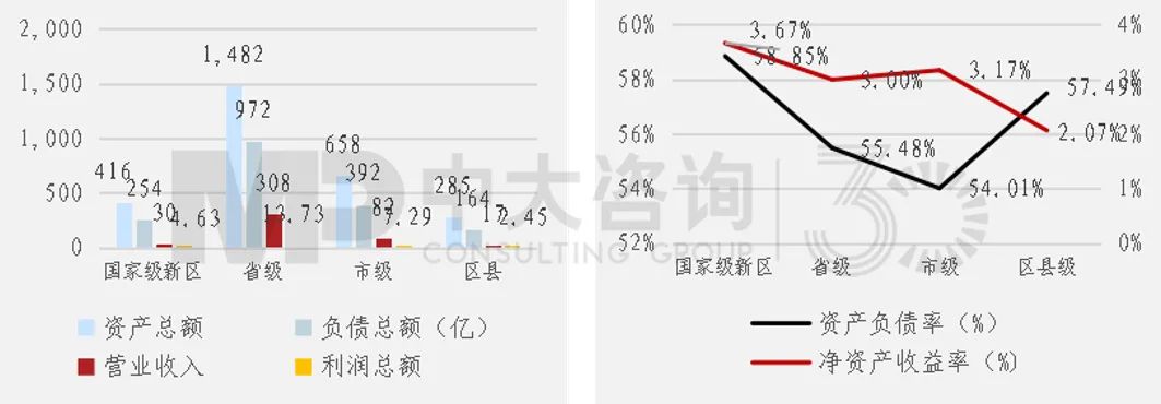 圖4 平臺公司2020年經(jīng)營情況